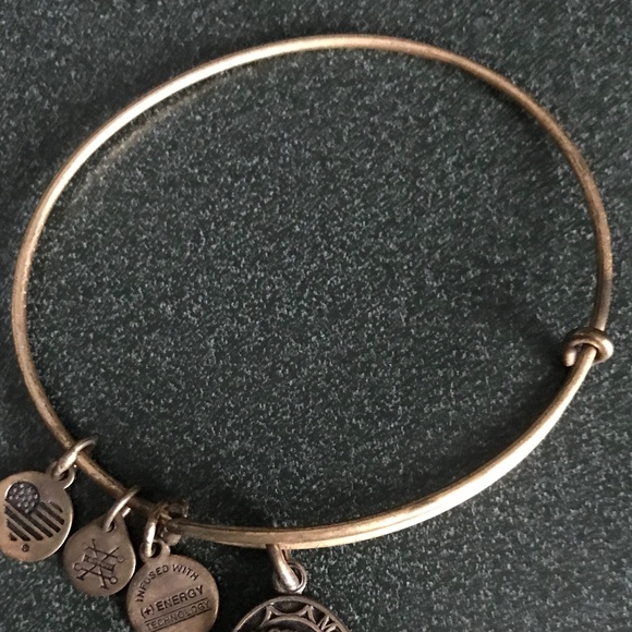 Alex and Ani Expandable Wire Bracelet Mom Charm - Picture 14 of 15